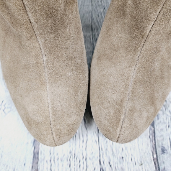 SAM EDELMAN | S-Simone side leather slipon heeled ankle boot booties - Picture 5 of 12